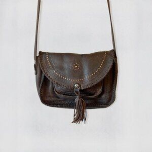 Patricia Nash Beaumont Leather Crossbody Purse